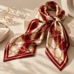 Draped Silk Evening Shawl