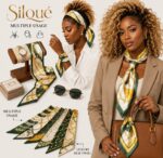 Luxury Silk Twill Scarf - Image 2