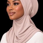 Modest Satin Headpiece
