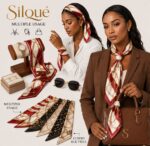 Draped Silk Evening Shawl - Image 2